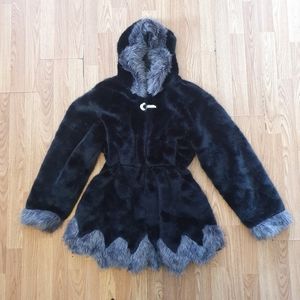 Vintage N&E NYNH FZ Ladies Faux Fur szXL